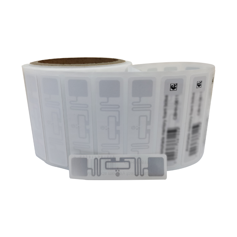 UHF RFID label · 74×19 mm · Impinj M830 (RT-S124)