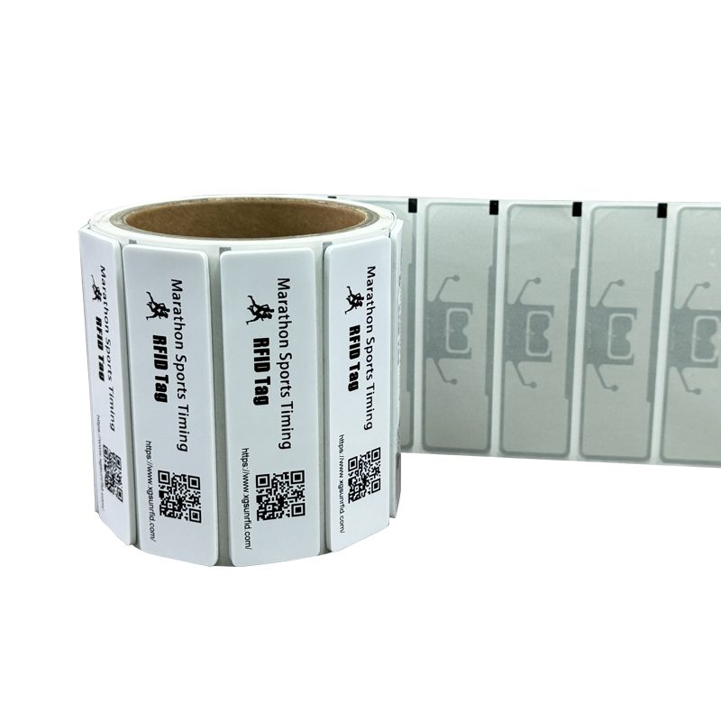 Race Timing Dogbone Inlay UHF RFID tag · 97×27 mm · Impinj M830 (RT-S122)