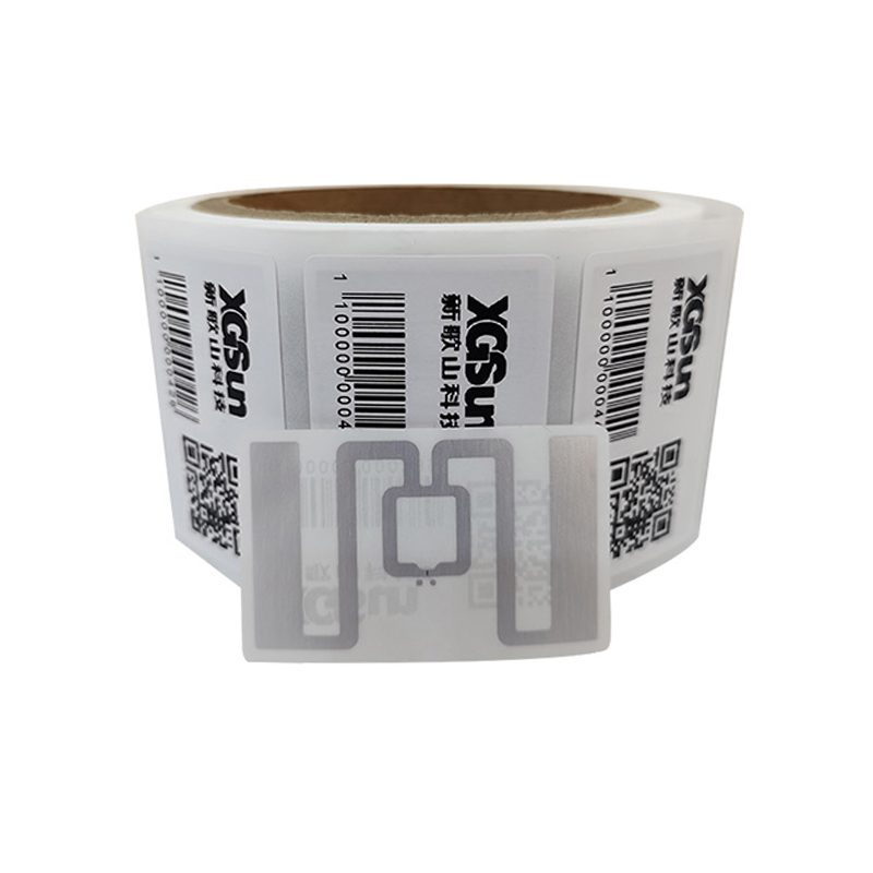Apparel UHF RFID label · 54×34 mm · Qstar-7U (RT-L121)