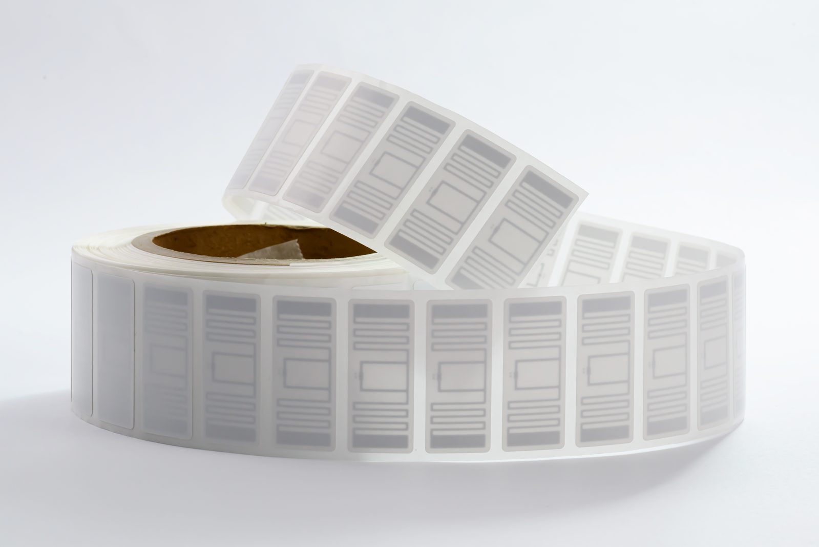 UHF RFID label · 45×19 mm · NXP UCODE 9 (RT-L137)