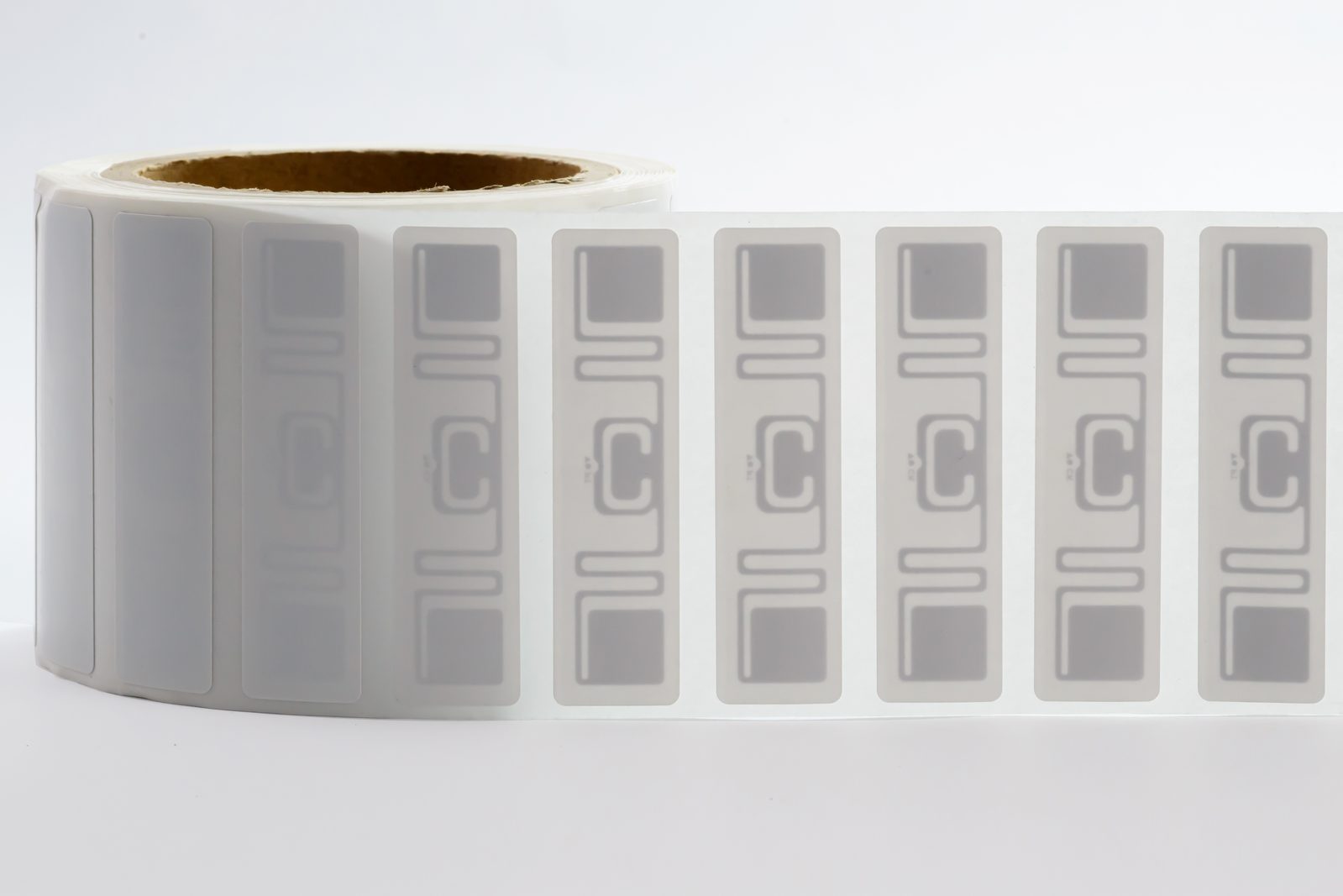 UHF RFID label · 76×20 mm · Impinj Monza R6 (RT-S114)