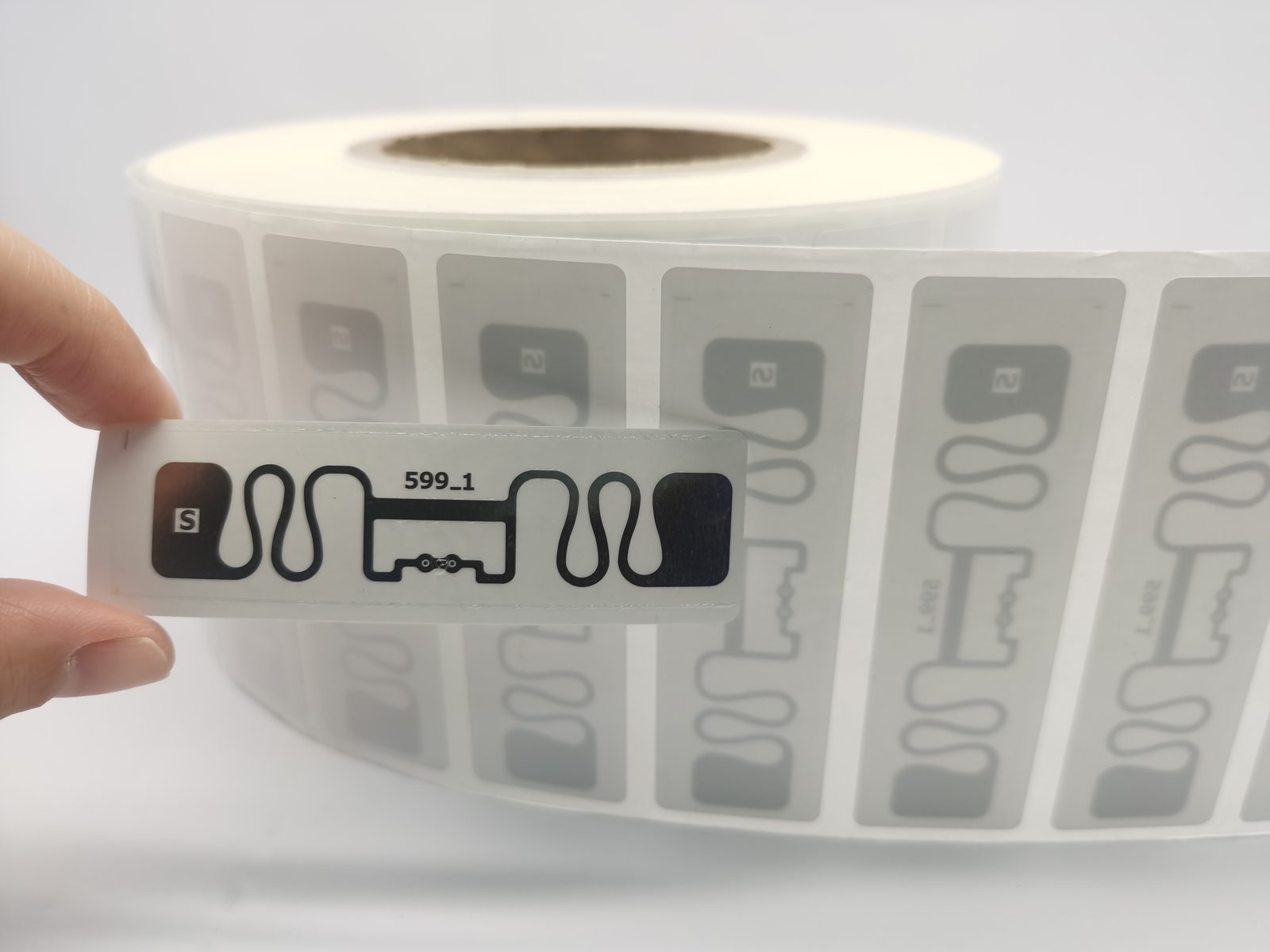 UHF RFID sticker · 80×20 mm · Impinj M730 (RT-S117)