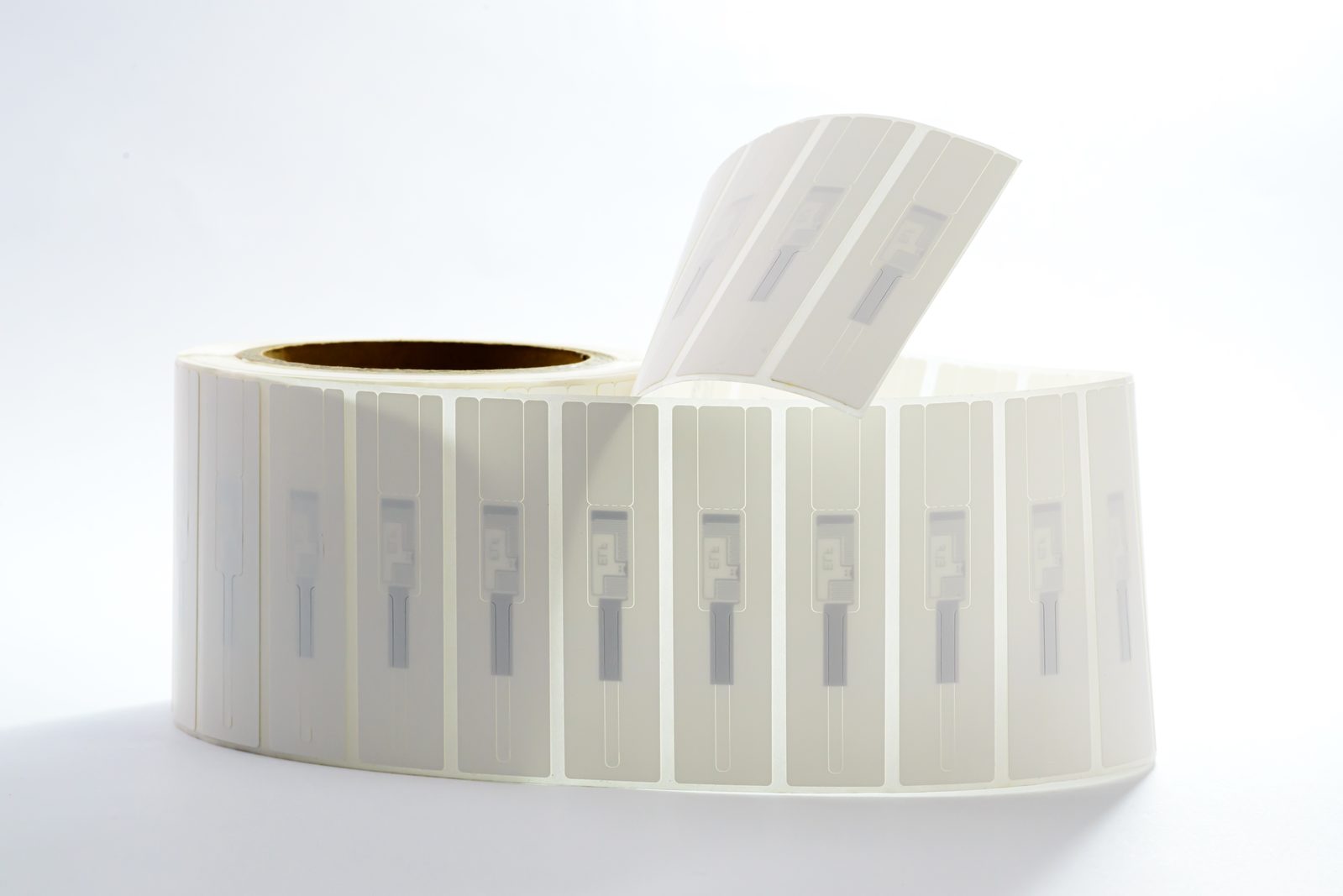 Jewelry UHF eco RFID label · 79×10 mm · NXP UCODE 9 (RT-E102)