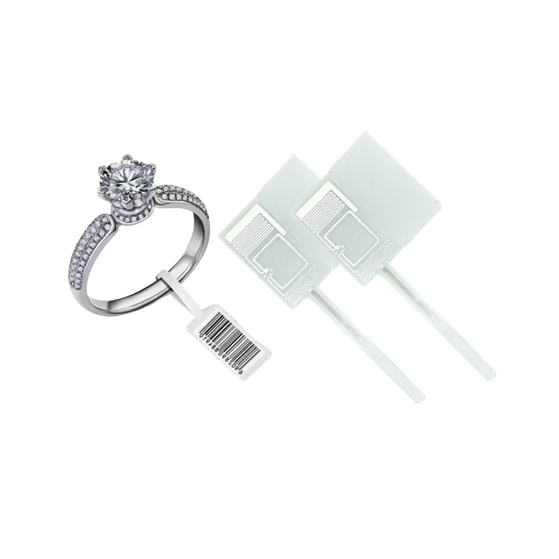 Jewelry UHF RFID label · 66×26 mm · NXP UCODE 9 (RT-L131)