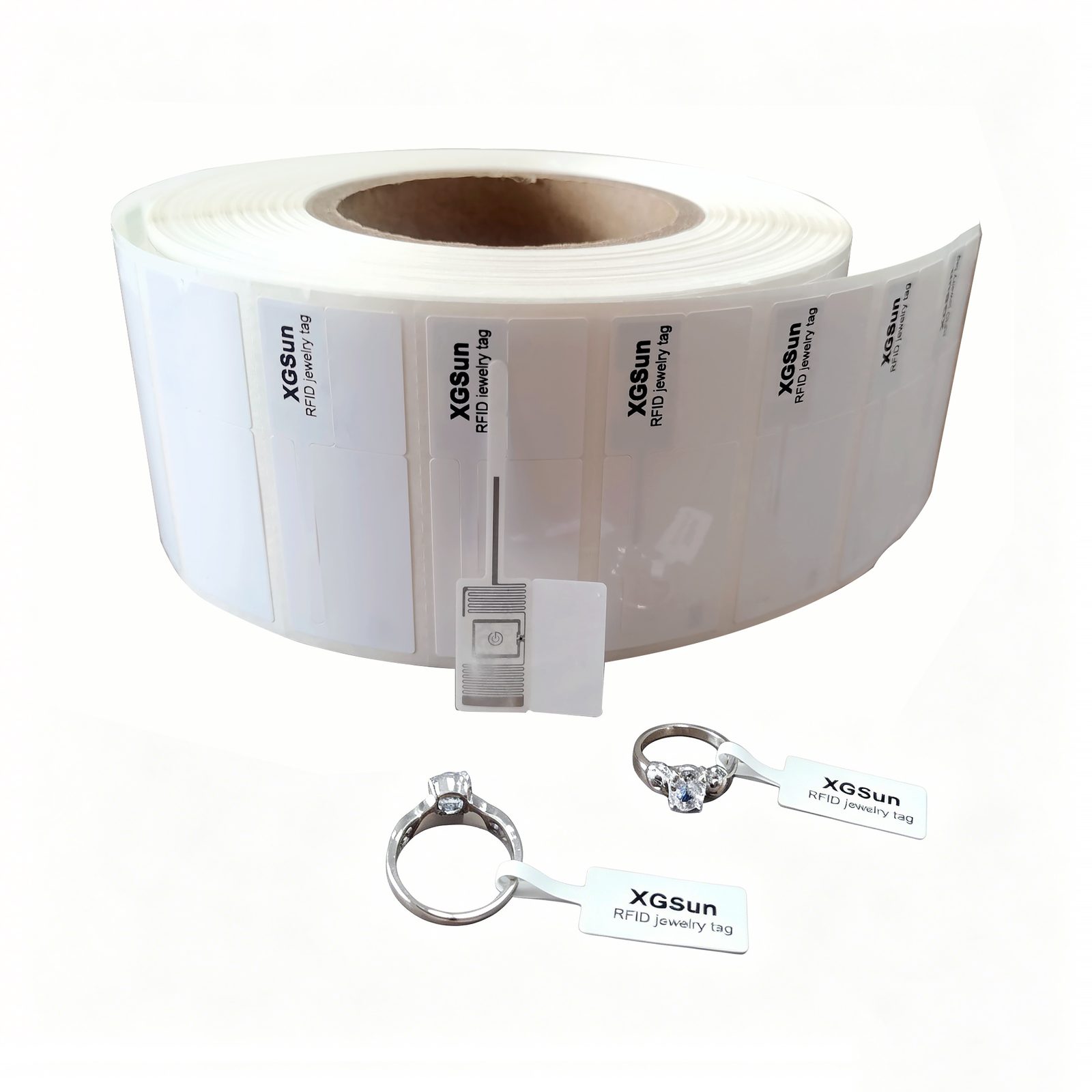 Jewelry UHF RFID tag · 66×26 mm · Qstar-7U (RT-L124)