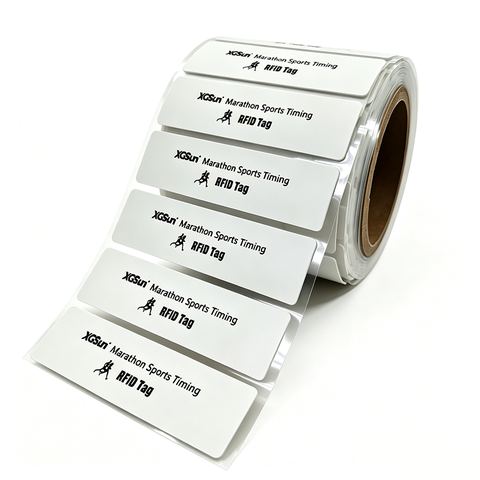 Race Timing UHF RFID label · 97×27 mm · Impinj M830 (RT-S120)