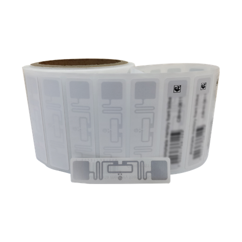 UHF RFID label · 74×19 mm · Impinj M830 (RT-S124)