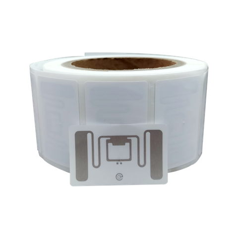 Retail UHF RFID label · 54×34 mm · Impinj M830 (RT-L122)