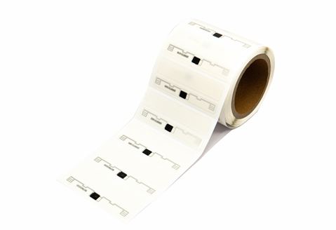 Anti Counterfeit UHF tamper-evident fragile RFID label · 105×42 mm (RT-F102)
