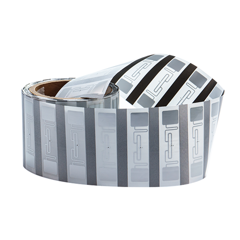 Woven UHF RFID textile tag · 80×30 mm · Alien Higgs 9 (RT-T104)