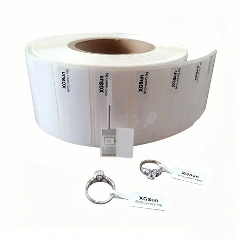 Jewelry UHF RFID tag · 66×26 mm · Qstar-7U (RT-L124)