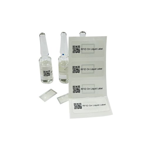 Test Tube UHF RFID label · 54×34 mm (RT-S118)